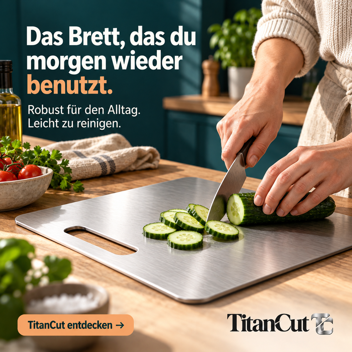 Titan Schneidebrett 🔪 Deine Küche verdient es