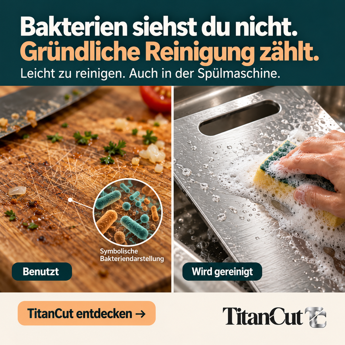 Titan Schneidebrett 🔪 Deine Küche verdient es