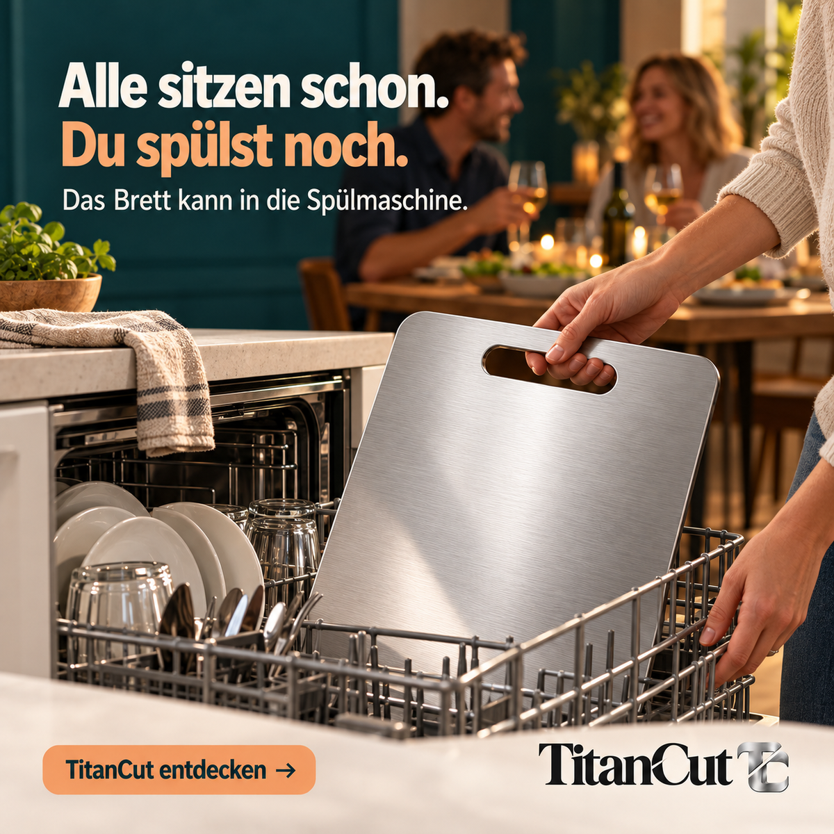 Titan Schneidebrett 🔪 Deine Küche verdient es