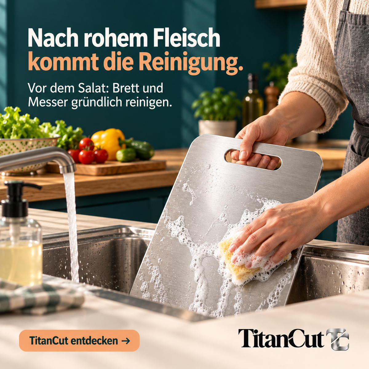 Titan Schneidebrett 🔪 Deine Küche verdient es